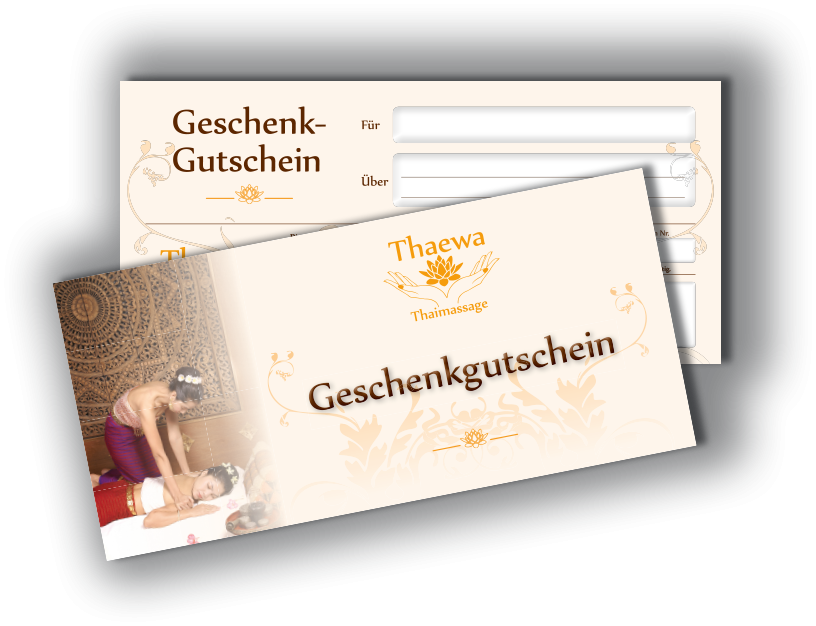 Massagegutscheine